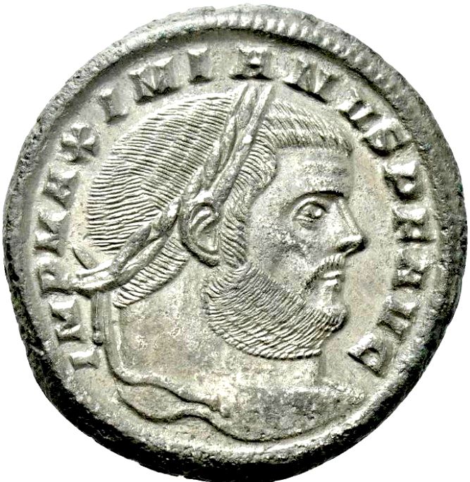 Maximianus Herculuis (285 - 286 als Caesar / 286 - 305, 307 - 308, 310 als Augustus)