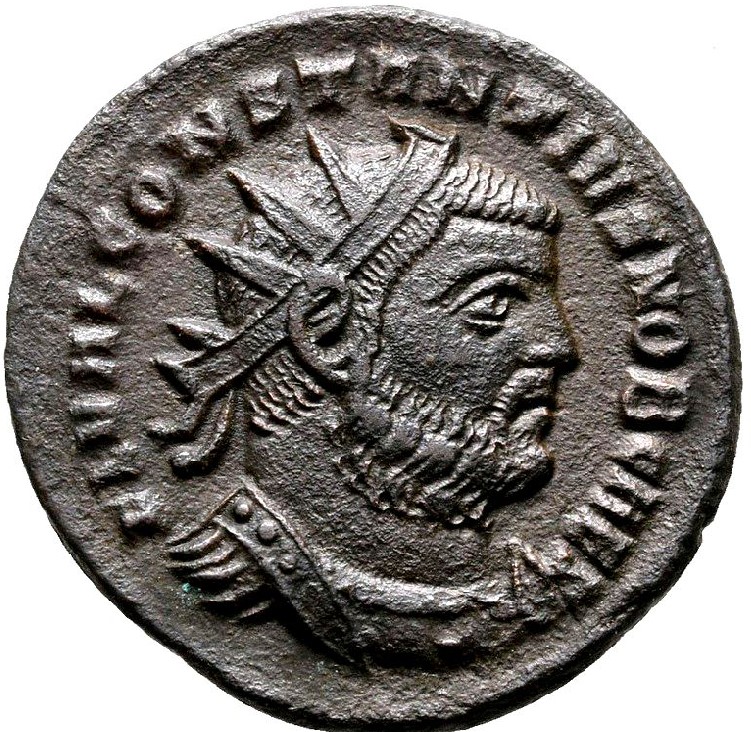 Constantius I. Chlorus (293 - 305 als Caesar / 305 - 306 als Augustus)