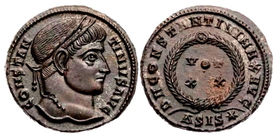 Römisches Kaiserreich - 320-321 - Constantinus I. (306-337) - Follis - pfr.