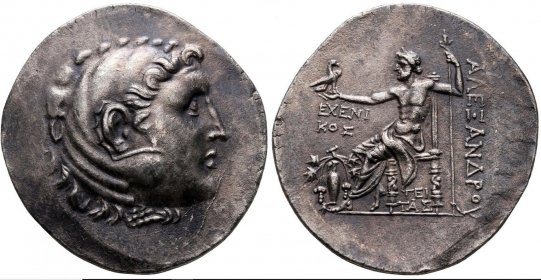 Griechenland - Makedonien - Aeolien - 188-170 BC - Temnos (188-170 v.Chr.) - Tetradrachme - gutes vz