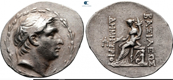 Griechenland - Seleukiden - 162-150 BC - Demitrios I. Soter (162-150 BC) - Tetradrachme - vz