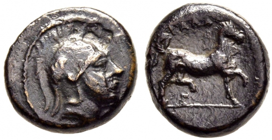 Griechenland - Tessalien - Phalanna - 4. Jh. BC - AE Chalkous - ss