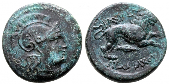 Griechenland - Thrakien - Lysimacheia - 305-281 BC - Lysimachos (305-281 v.Chr./BC) - Bronze - ss-vz