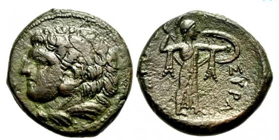 Griechenland - Syrakus - Pyrrohos - 278-276 BC - Bronze - f.vz