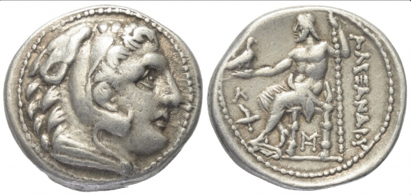 Griechenland - Makedonien - 315-294 BC - Alexander der Große (336-323 BC) postum- Tetradrachme - ss