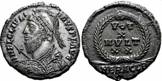 Römisches Kaiserreich - 360-363 - Julianus II. (355-363) als Augustus - Follis - vz