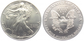 USA - 1993 - Silber Eagle - 1 Dollar - 1 Unze -  unc.