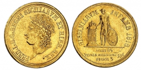 Italien / Neapel / Sizilien - 1818 - Ferdinand I. (IV.) (1816-1825) - 3 Dukati - vz