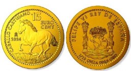 Spanien - 2024 - Andalusier - Karthäusepferd - 15 Eur oCent - st/BU