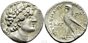 Griechenland - Ptolemäisches Reich - 163 - 145 BC - Ptolemaios VI. Philometor (163-145 v.Chr./ BC) - Tetradrachme - vz