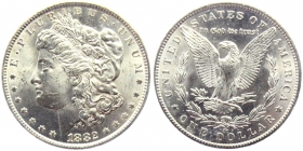 USA - 1882 CC - Morgan Dollar - Carson City - 1 Dollar - f.st