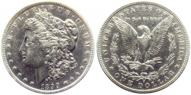 USA - 1899 S - Morgan Dollar - San Francisco - 1 Dollar - ss-vz