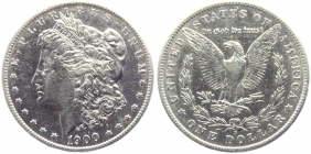 USA - 1900 S - Morgan Dollar - San Francisco - 1 Dollar - ss-vz