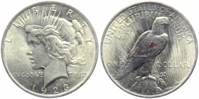 USA - 1923 - Peace Dollar - Philadelphia - 1 Dollar - f.st