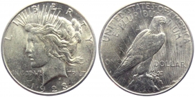 USA - 1923 S - Peace Dollar - San Francisco - 1 Dollar - vz