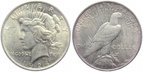 USA - 1924 - Peace Dollar - Philadelphia - 1 Dollar - vz